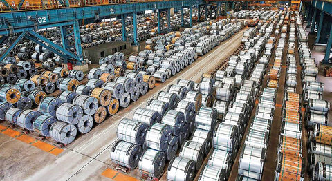 عبور از مرز ۷ میلیون و ۶۰۰ هزار تن فروش انواع محصولات شرکت فولاد مبارکه