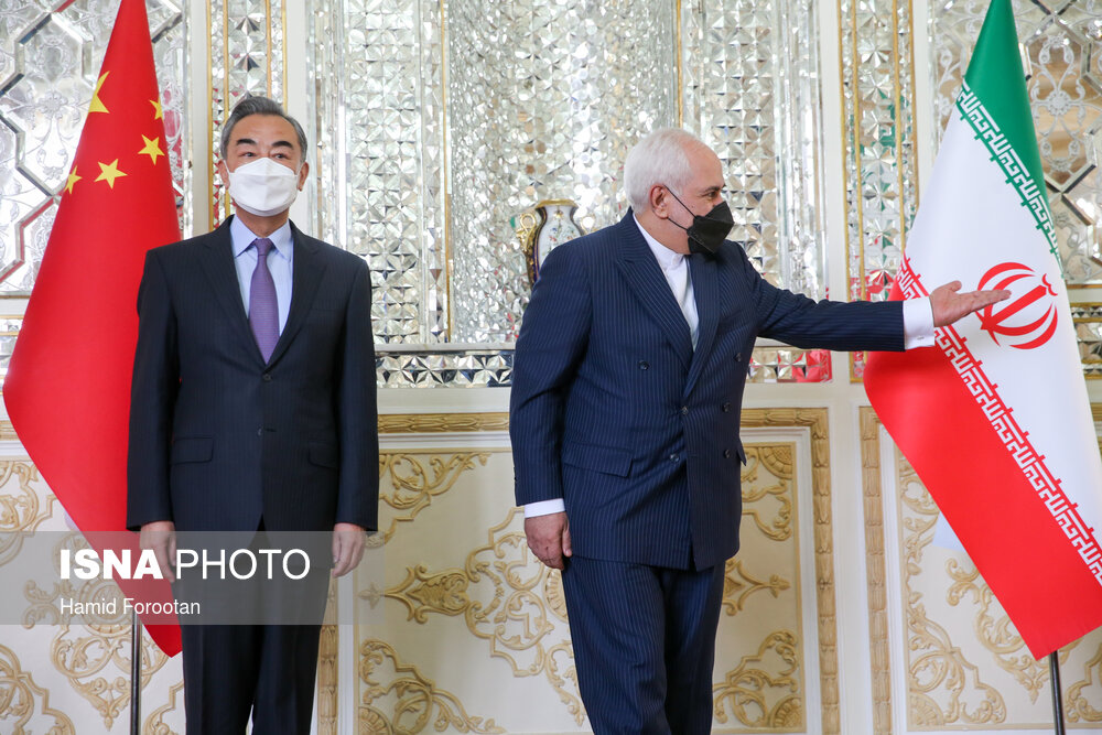 دیدار وانگ ئی وزیر خارجه چین با محمدجواد ظریف
