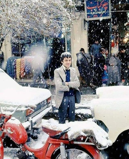 تصویری خاطره‌انگیز از زمستان در طهران قدیم