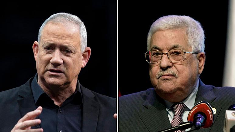 اقدام کم سابقه محمود عباس برای دیدار با بنی گانتس