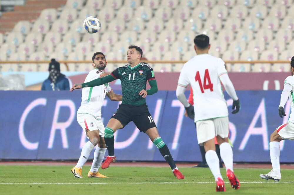 برد تیم ایران مقابل امارات