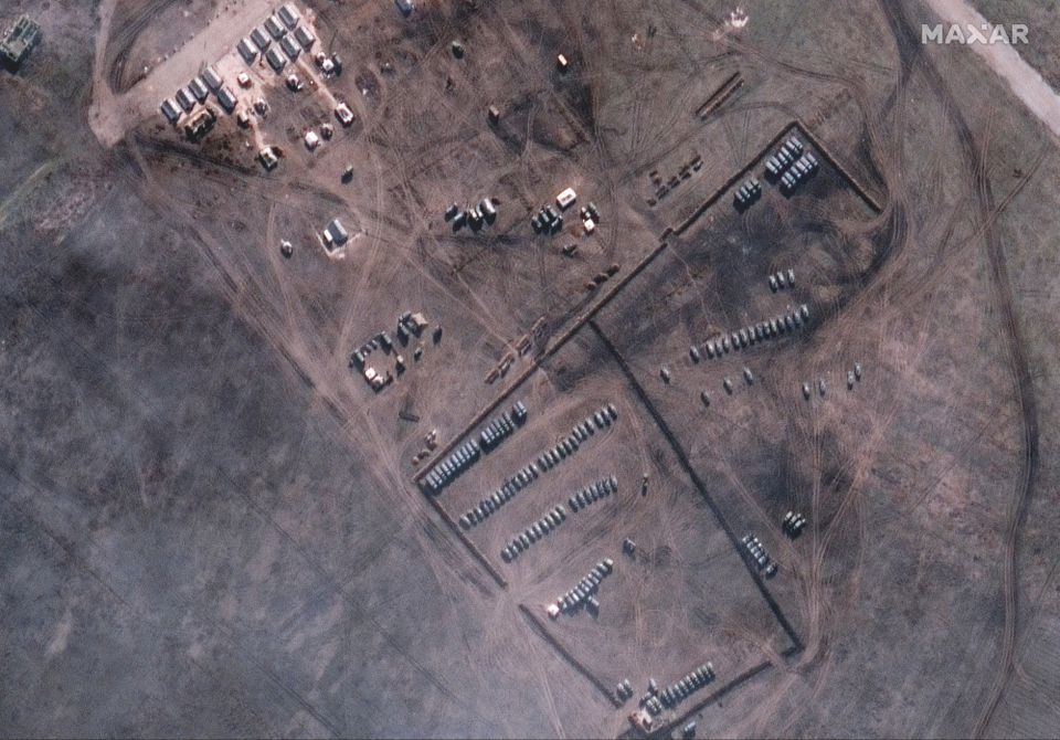 اوکراین در محاصره زمینی و دریایی روسیه + تصاویر ماهواره‌ای