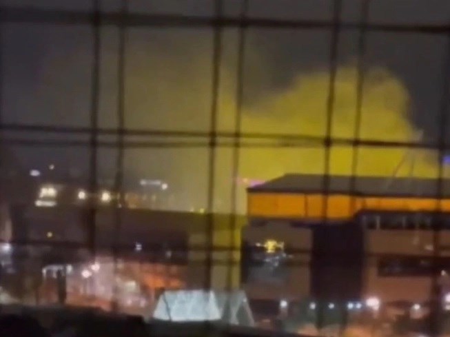 آتش سوزی در ورزشگاه مولینکس