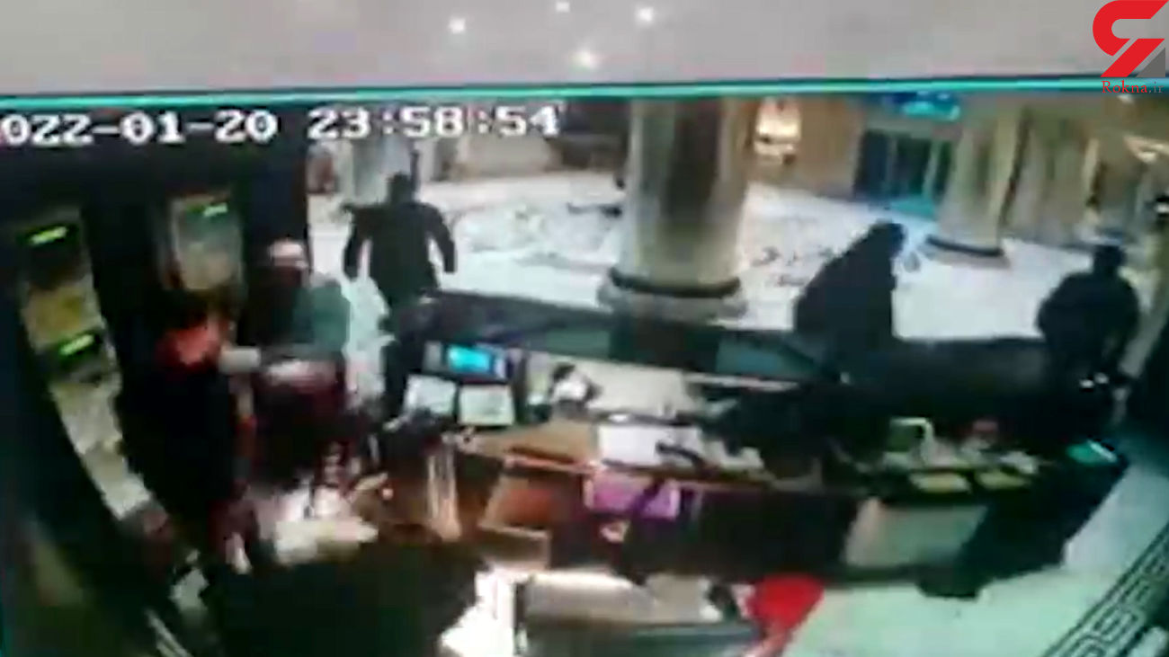 ویدئویی ترسناک از حمله به برج لاکچری در تهران 