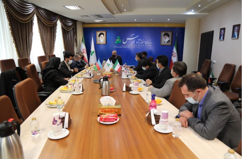 بازدید رایزن و مشاور اقتصادی سفارت جمهوری آذربایجان در ایران از ارس