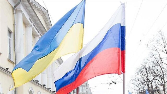 عکسی از محل مذاکره نمایندگان روسیه و اوکراین