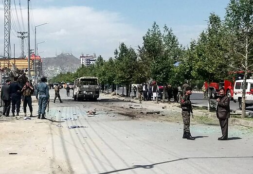 انفجار اتوبوس در افغانستان