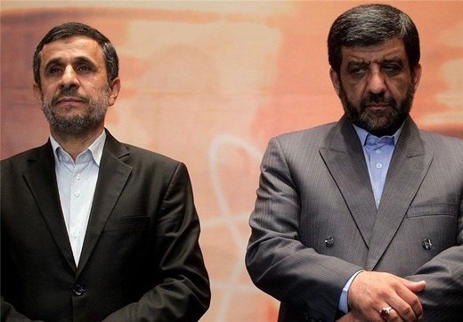 دعوای ضرغامی و احمدی‌نژاد 