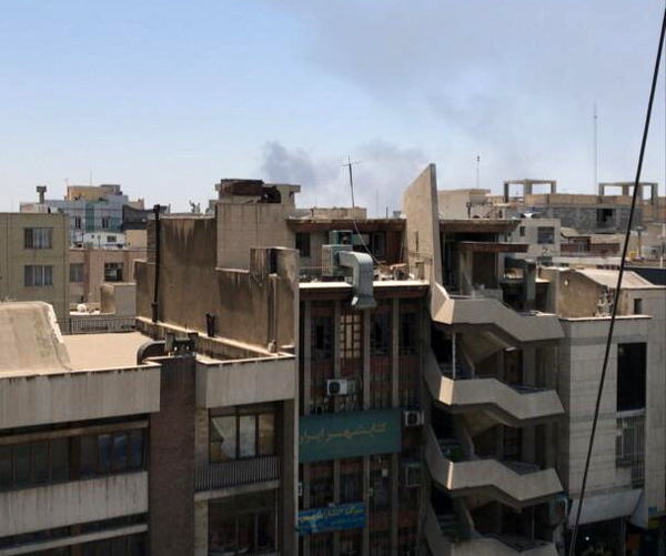 علت دود غلیظ در جنوب تهران