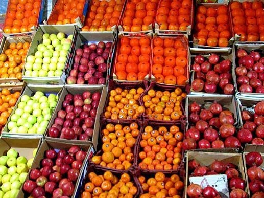 قیمت میوه و صیفی در بازار