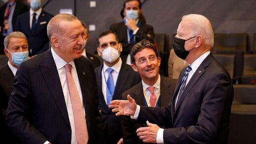 اولین دیدار اردوغان و بایدن