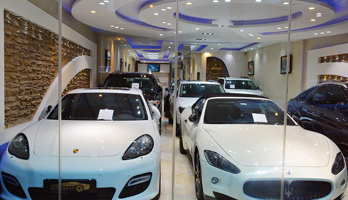 قیمت ماشین‌های لوکس در تهران
