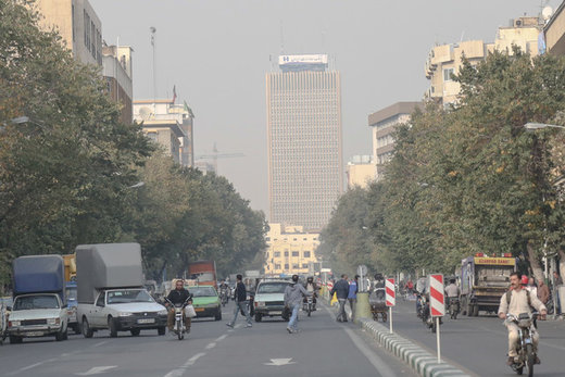 هوای تهران آلوده به اُزُن 
