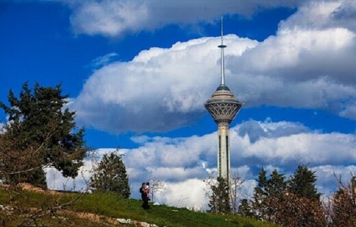 وزش باد در تهران