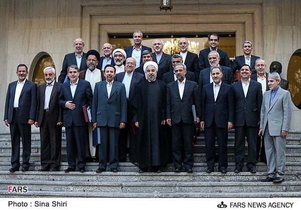 آخرین عکس‌ یادگاری از دولت اول روحانی