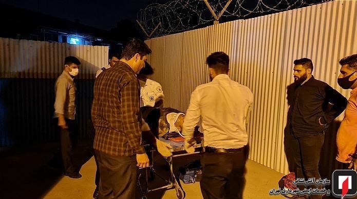 سقوط سه مرد جوان در یک چاه منجر