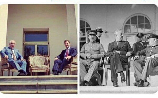 عکس سفیران روس و انگلیس