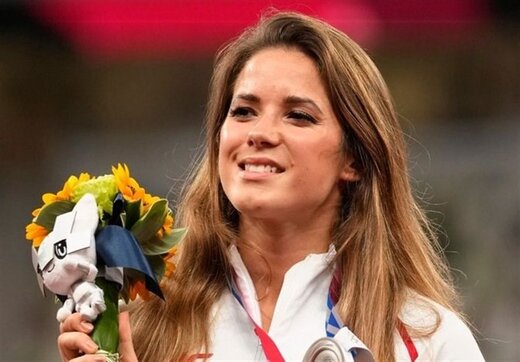 مزایده مدال نقره المپیک زن لهستانی