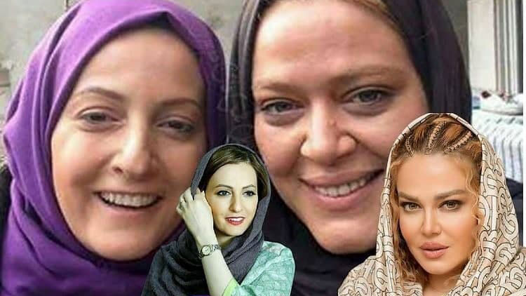 بازیگران زن ایرانی قبل و بعد از آرایش+ تصاویر