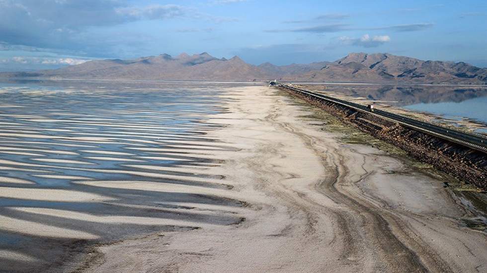 کاهش ۶۰ درصدی سطح تراز دریاچه ارومیه