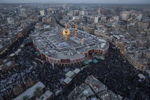 مراسم جاماندگان اربعین در تهران