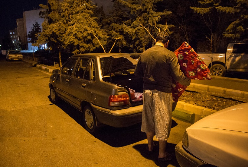 ماشین خوابی در تهران