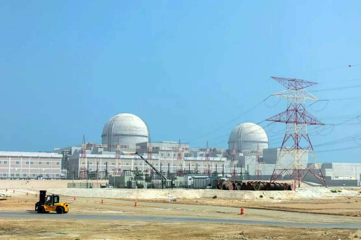 دومین راکتور نیروگاه هسته‌ای امارات راه‌اندازی شد