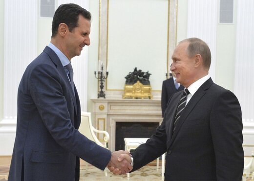 دیدار اسد با پوتین