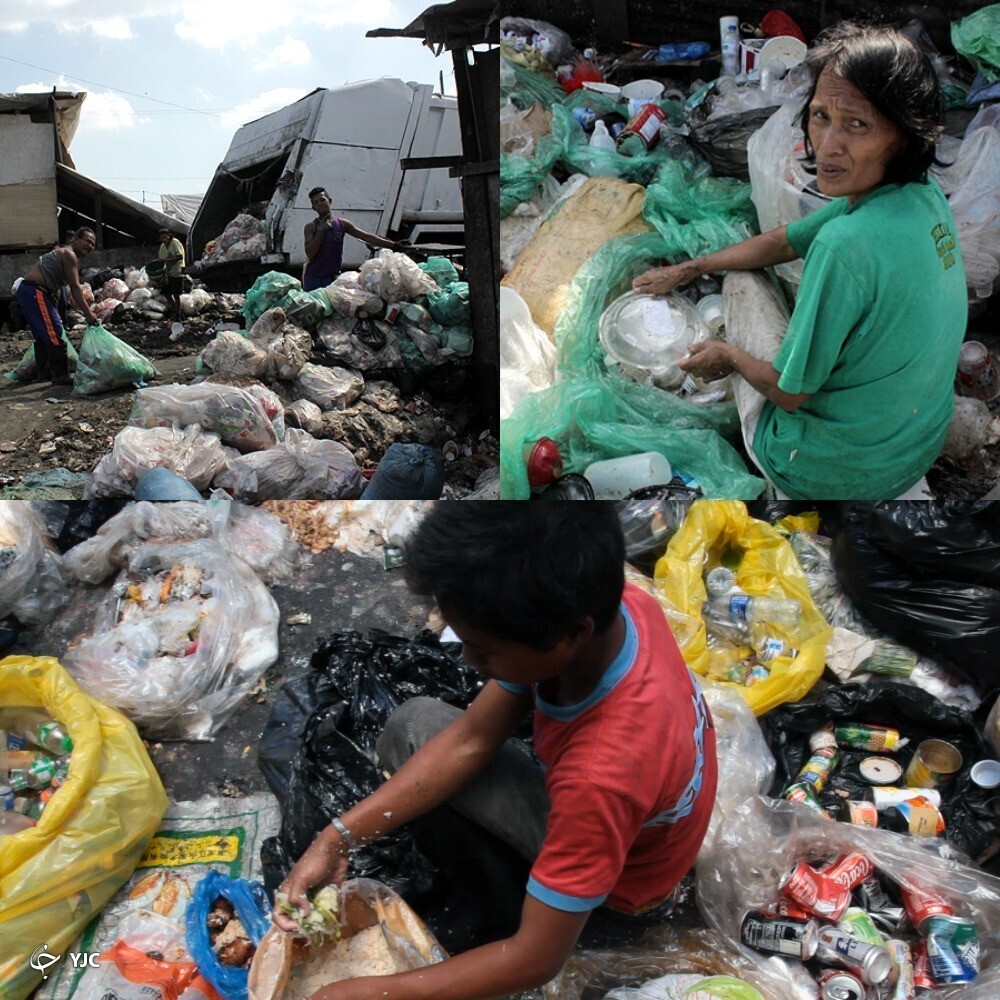 تهیه نوعی خوراک از زباله، رسم جدید در فیلیپین