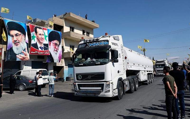 حرکت دومین کاروان تانکر سوخت ارسالی ایران به سوی لبنان