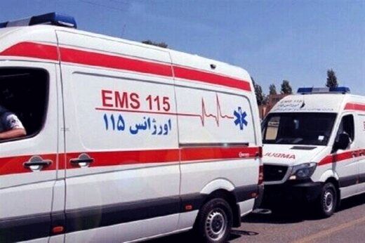 حمله به آمبولانس اورژانس در یزد