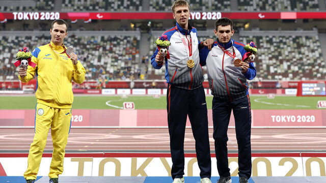 رفتار جنجالی ورزشکار پارالمپیک اوکراین در توکیو 