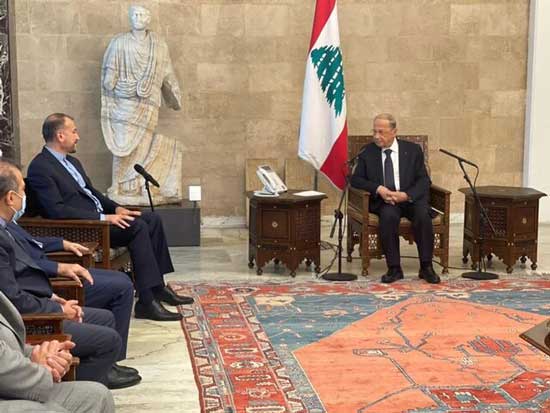 امیرعبداللهیان: با صدای بلند از لبنان حمایت می‌کنیم