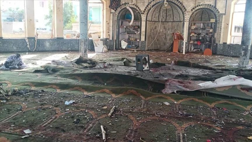 انفجار تروریستی مسجد شیعیان در قندوز افغانستان