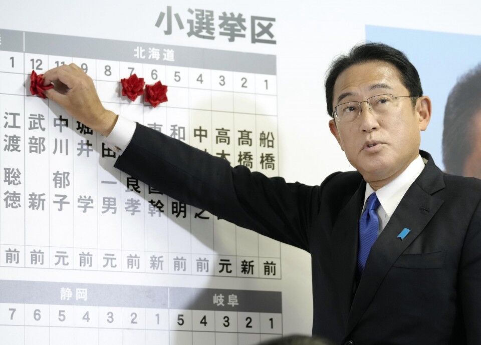 حزب حاکم ژاپن در انتخابات پارلمانی اکثریت کرسی‌ها را حفظ کرد