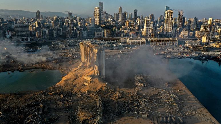درخواست رئیس جمهوری لبنان از روسیه برای دریافت تصاویر ماهواره‌ای انفجار بیروت