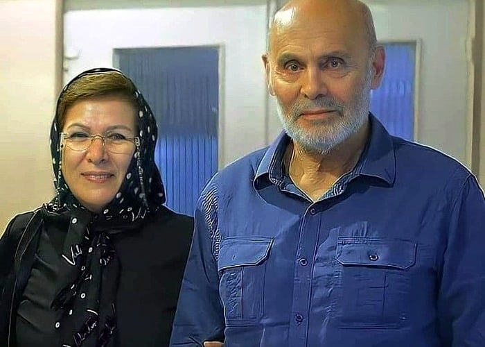 ازدواج جمشید هاشم پور و همسرش