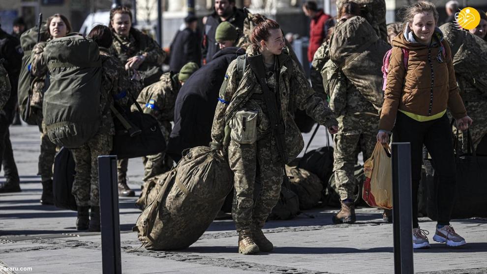 اعزام زنان نظامی اوکراین به جبهه‌های جنگ + عکس