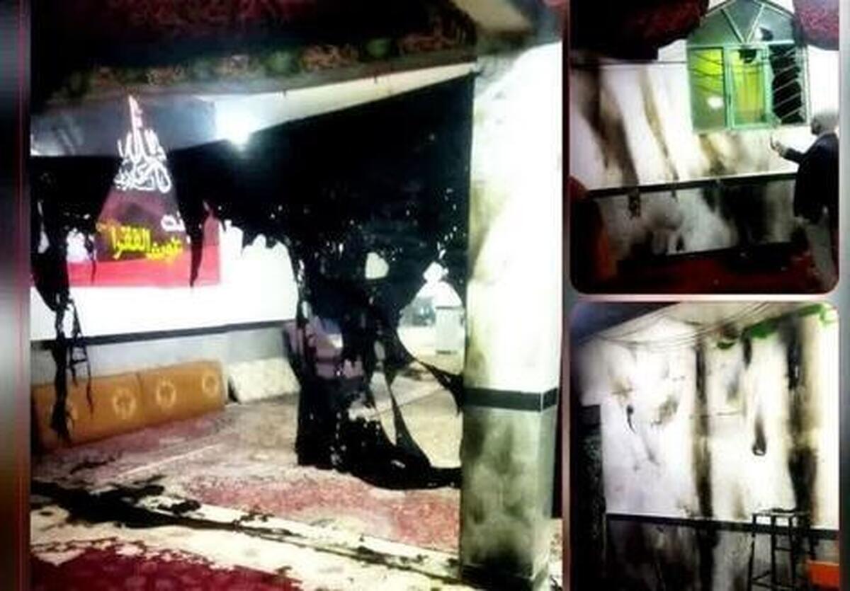 دستگیرشدگان به آتش زدن مسجد بندرانزلی متهم هستند