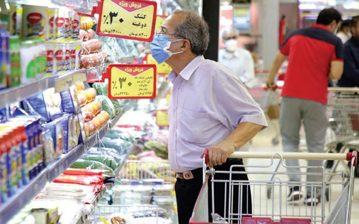 تورم ۶۴ درصدی مواد غذایی در ایران