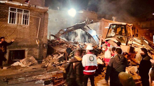 انفجار منزل مسکونی در بوکان