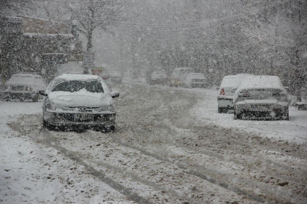 پیش‌بینی بارش برف سنگین در تهران