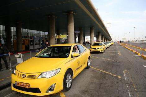 ممنوعیت ورود تاکسی‌های اینترنتی به فرودگاه امام