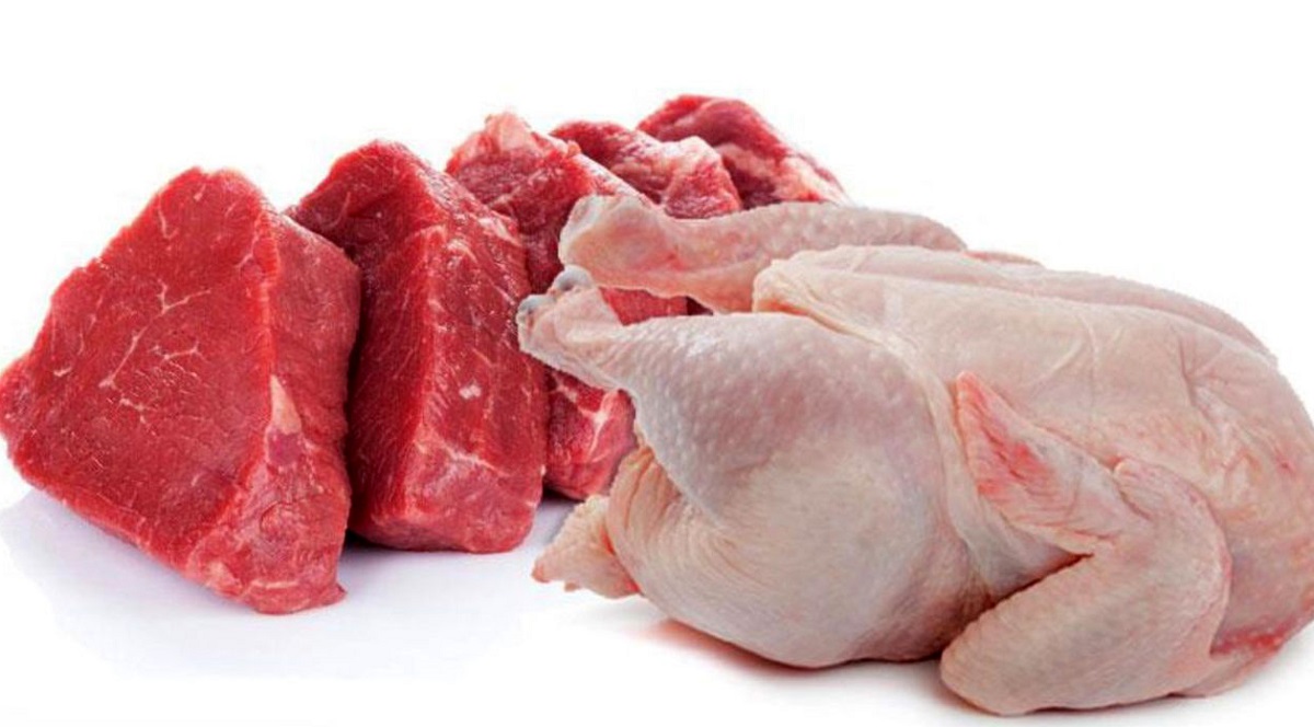 قیمت گوشت قرمز و مرغ