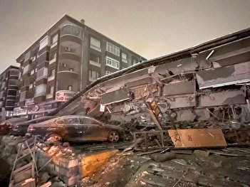 آثار مخرب زلزله ترکیه / عکس