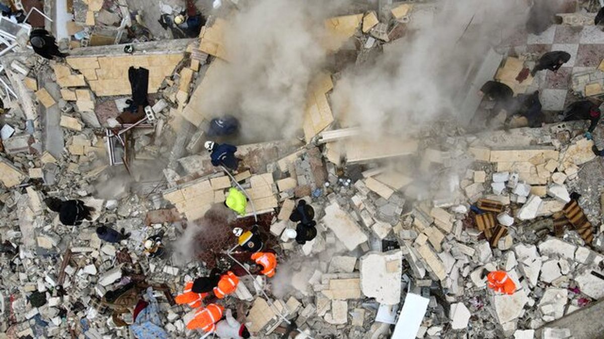 زلزله در سوریه و ترکیه