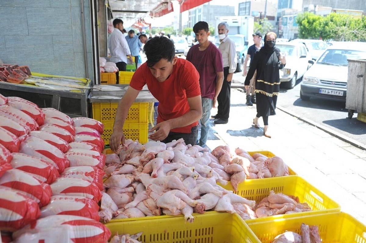 قیمت مرغ در بازار امروز ۲۴ بهمن ۱۴۰۱