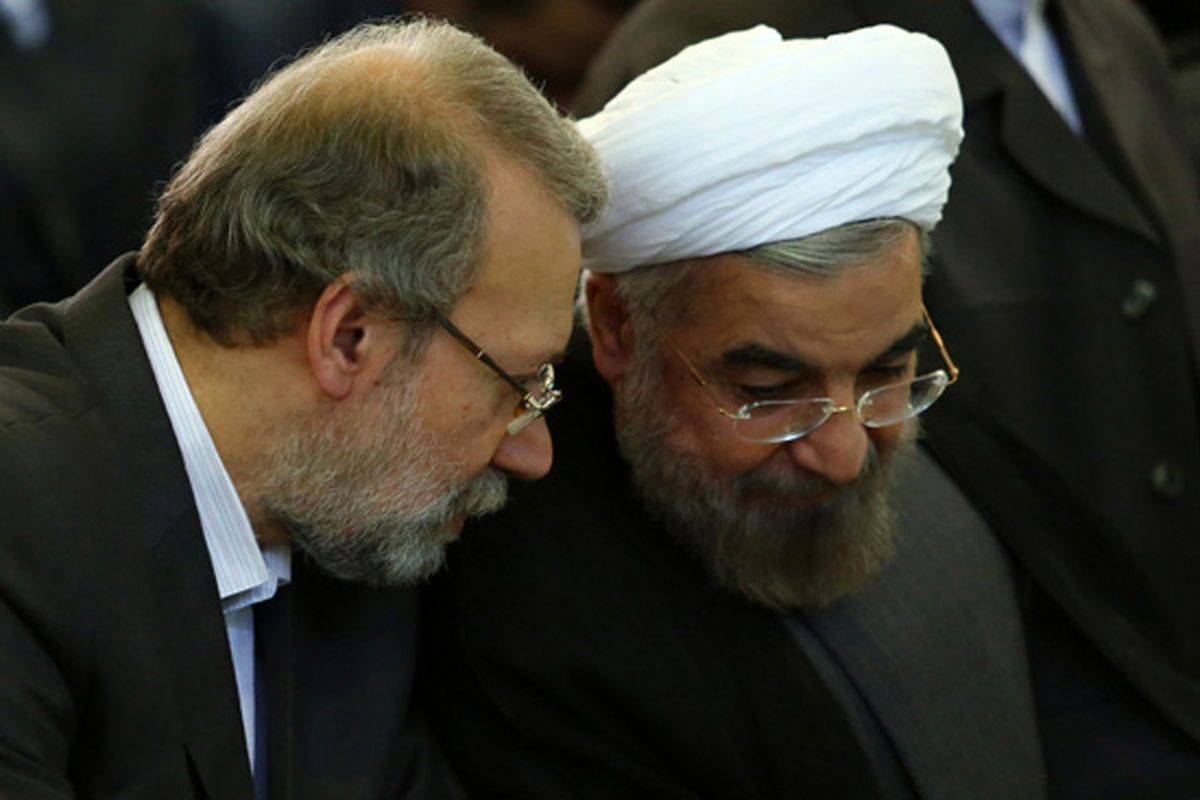 لاریجانی روحانی و احمدی نژاد کاندید ریاست جمهوری