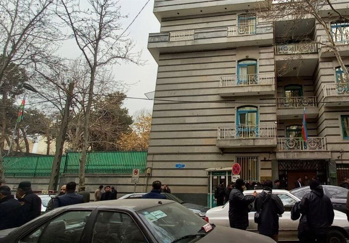حمله مسلحانه به سفارت جمهوری آذربایجان