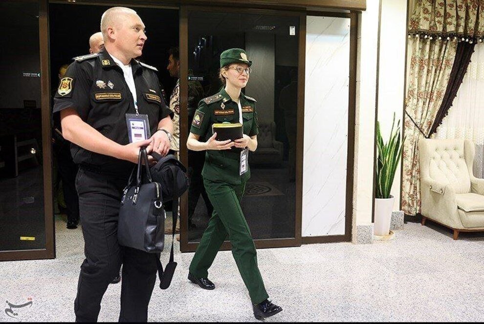 حجاب جنجالی افسران زن روسی